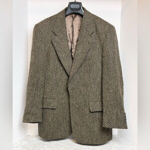 Hugo Boss Brown Herringbone Jacket